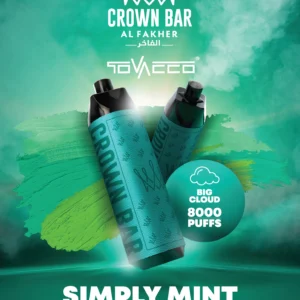 Al Fakher Vape Crown Bar Big Cloud 8000 Puffs 5% Nicotine Disposable Vape Wholesale - European Warehouse Stock - CharmVape - 10