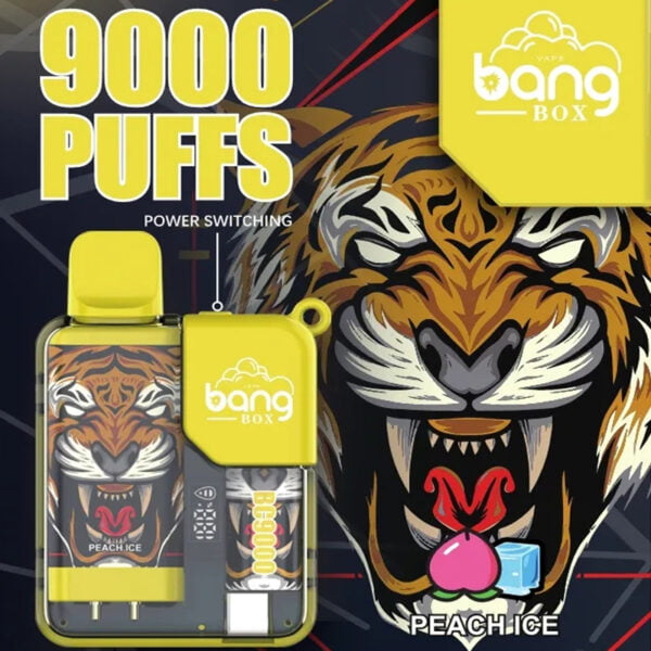 Bang Box 9000 Puff 0% 2% 3% 5% Nicotina ricaricabile LED Pover Display Vape monouso all'ingrosso - CharmVape - 2