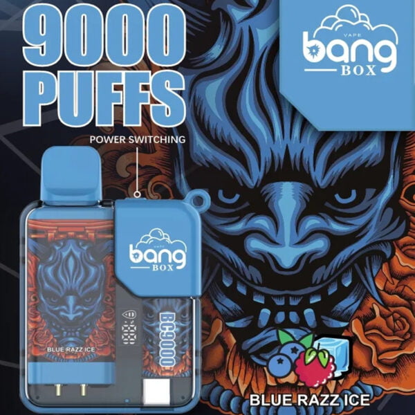 Bang Box 9000 Puffs 0% 2% 3% 5% Nicotina ricaricabile LED Pover Display Vape monouso all'ingrosso - CharmVape - 4