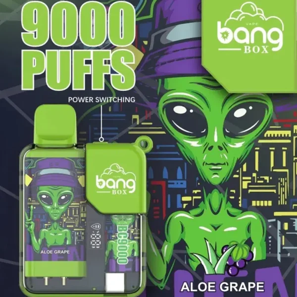 Bang Box 9000 Puffs 0% 2% 3% 5% Nicotina ricaricabile LED Pover Display Vape monouso all'ingrosso - CharmVape - 5