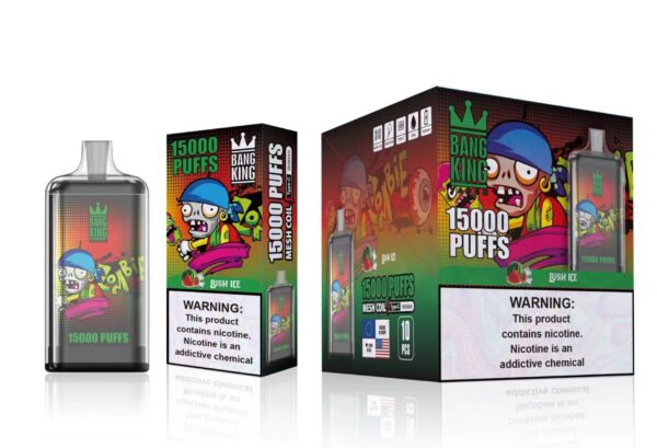 Bang King 15000 Puffs 0% 2% 3% 5% Nikotīna uzlādējams vienreizējās lietošanas vape vairumtirdzniecība — CharmVape — 7