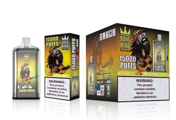 Bang King 15000 Puffs 0% 2% 3% 5% Nikotīna uzlādējams vienreizējās lietošanas vape vairumtirdzniecība — CharmVape — 17