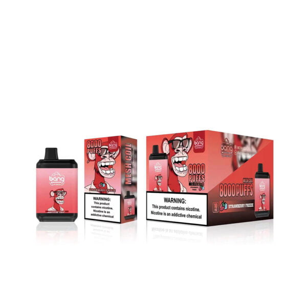 Bang King 8000 Puffs 0% 2% 3% 5% Vente en gros de vape jetable à la nicotine - CharmVape - 11