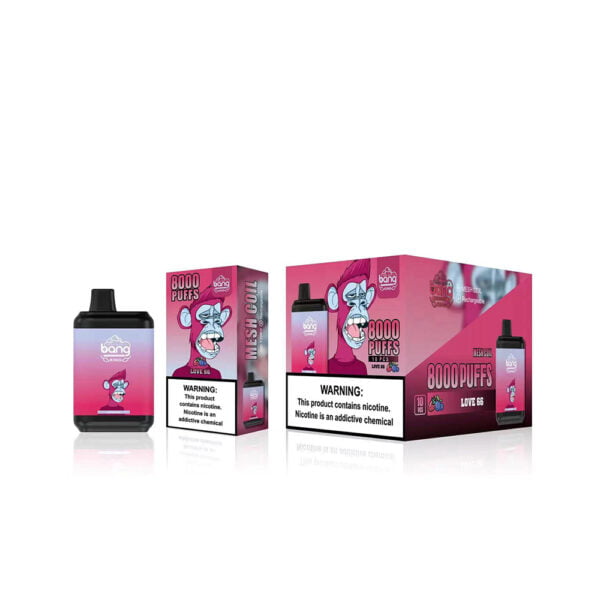 Bang King 8000 Puffs 0% 2% 3% 5% Vente en gros de vape jetable à la nicotine - CharmVape - 16