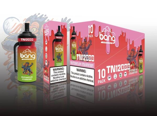 Bang Tn 12000 Puffs 0% 2% 3% 5% Nikotīna vienreizējās lietošanas Vape oriģināls E cigarešu vairumtirdzniecība - CharmVape - 3