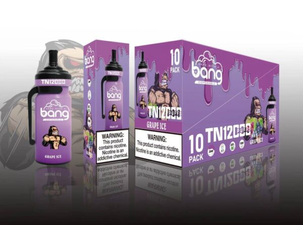 Bang Tn 12000 Puffs 0% 2% 3% 5% Nikotīna vienreizējās lietošanas Vape oriģināls E cigarešu vairumtirdzniecība - CharmVape - 10