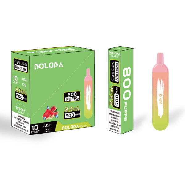 DOLODA Minibar 800 Trekjes 2% Nicotine Oplaadbare Wegwerp E-sigaretten Vape Groothandel - CharmVape - 5