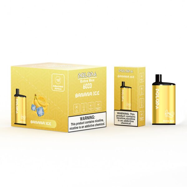 DOLODA Extra Box 6000 Puffs 2% 5% Никотиновый перезаряжаемый одноразовый вейп оптом - CharmVape - 10