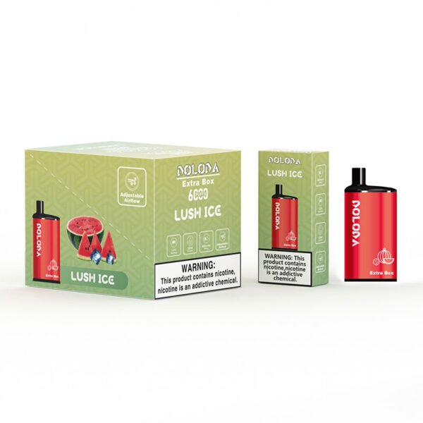 DOLODA Extra Box 6000 Puffs 2% 5% Никотиновый перезаряжаемый одноразовый вейп оптом - CharmVape - 7