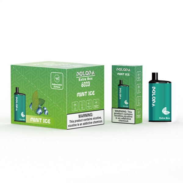 DOLODA Extra Box 6000 Puffs 2% 5% Никотиновый перезаряжаемый одноразовый вейп оптом - CharmVape - 11