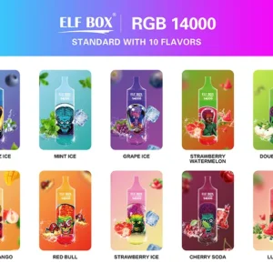 ELF BOX RGB14000 Puffs 0% 2% 3% 5% Nikotinový dobíjecí jednorázový vape velkoobchod – CharmVape – 10