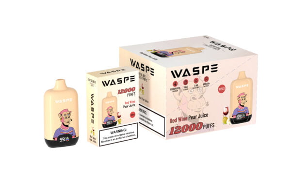 Scatola digitale WASPE 12000 PUFFS 0% 2% 3% 5% Vape monouso alla nicotina all'ingrosso - CharmVape - 5