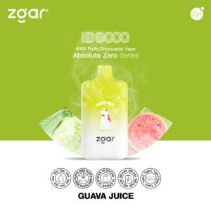 ZGAR ICE BOX 8000 Puffs 2% Никотиновый перезаряжаемый одноразовый вейп оптом - CharmVape - 16