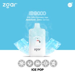 ZGAR ICE BOX 8000 Puffs 2% Никотиновый перезаряжаемый одноразовый вейп оптом - CharmVape - 17