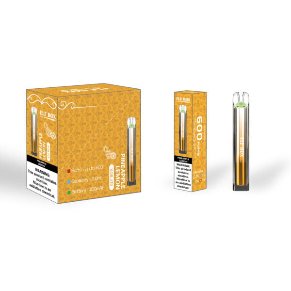 ELF BOX 600 Puffs 2% Stylo Vape jetable à la nicotine en gros - CharmVape - 4