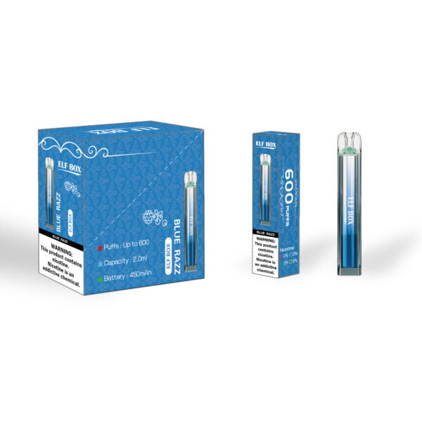 ELF BOX 600 Puffs 2% Stylo Vape jetable à la nicotine en gros - CharmVape - 10