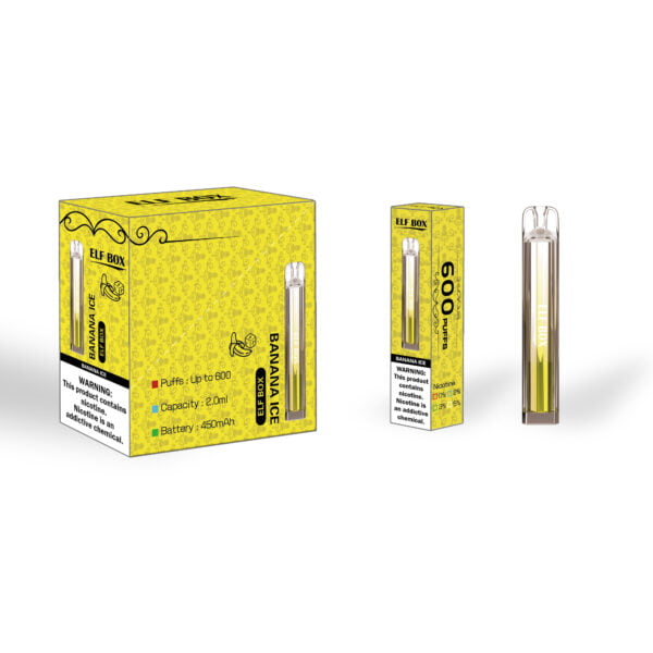 ELF BOX 600 Puffs 2% Stylo Vape jetable à la nicotine en gros - CharmVape - 13