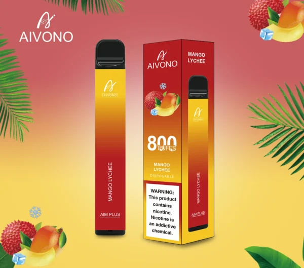 AIVONO AIM PLUS 800 Puffs 0% 2% 5% Χαμηλής νικοτίνης Επαναφορτιζόμενη Μιάς χρήσης Στυλό Vapes Μαζική Αγορά Χονδρικής - CharmVape - 8