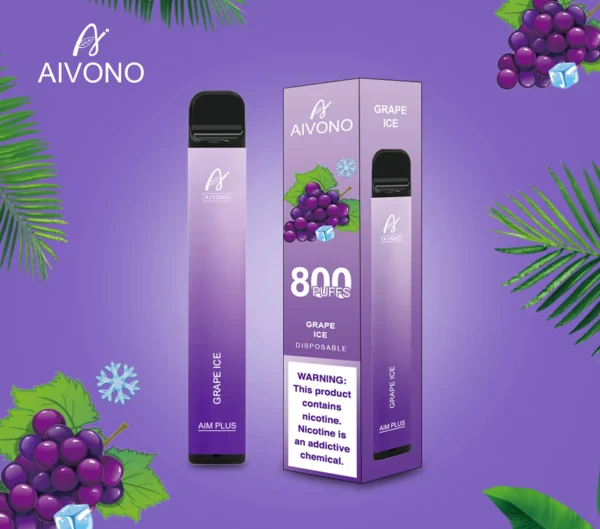 AIVONO AIM PLUS 800 Puffs 0% 2% 5% Χαμηλής νικοτίνης επαναφορτιζόμενη μίας χρήσης στυλό Vapes Μαζική Αγορά Χονδρικής - CharmVape - 6