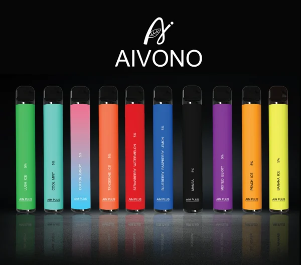 AIVONO AIM PLUS 800 Puffs 0% 2% 5% Επαναφορτιζόμενη μίας χρήσης Στυλό Vapes χαμηλής περιεκτικότητας σε νικοτίνη Μαζική Αγορά Χονδρικής - CharmVape - 1