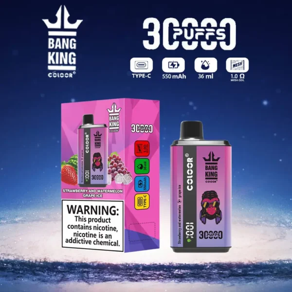 Bang King 30000 Puffs Double Flavor 0% 2% 3% 5% Nikotinarm, wiederaufladbar, Einweg-Vapes, Pen, Großpackung, Großhandel kaufen – CharmVape – 11