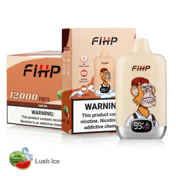 FIHP 12000 Puffs 2% 5% Penna per vaporizzatori usa e getta ricaricabile a basso contenuto di nicotina Acquista all'ingrosso - CharmVape - 2