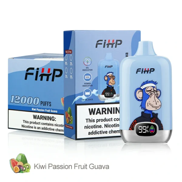 FIHP 12000 Puffs 2% 5% Penna per vapori usa e getta ricaricabile a basso contenuto di nicotina Acquista all'ingrosso - CharmVape - 3