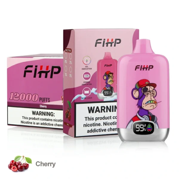 FIHP 12000 Puffs 2% 5% Penna per vapori usa e getta ricaricabile a basso contenuto di nicotina Acquista all'ingrosso - CharmVape - 6