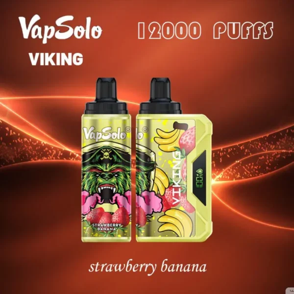 VapSolo Viking 12000 Puffs 2% 5% Penna per vaporizzatori usa e getta ricaricabile a basso contenuto di nicotina Acquista all'ingrosso - CharmVape - 4