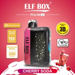 Elf Box Pulse X 25000 Puffs Dual Mesh 0% 2% 3% 5% Low Nicotine 3D Curved LED Screen Rechargeable Disposable Vapes Pen Bulk Buy Wholesale - CharmVape - 14