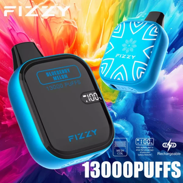 Fizzy Boom 13000 Puffs 2% 5% Low Nicotina Rechargeable Vapes Pen vrac Cumpărați cu ridicata - CharmVape - 4