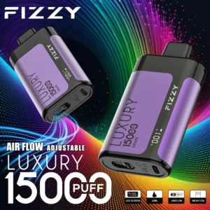 Fizzy Luxury 15000 Puffs 2% 5% Genopladelig engangsvapes med lav nikotinindhold Pen Bulk Køb Engros - CharmVape - 8