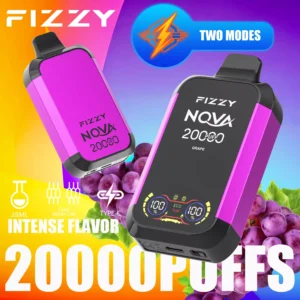 Fizzy Nova 20000 Puffs Dual Mesh 2% 5% Low Nicotine Rechargeable Disposable Vapes Pen Bulk Buy Wholesale - CharmVape - 8