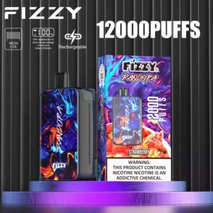 Fizzy Pandora 12000 Puffs 2% 5% Stylo à vape jetable rechargeable à faible teneur en nicotine Acheter en gros - CharmVape - 5