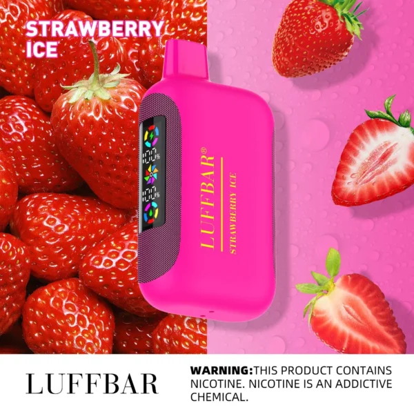 VASY LUFFBAR Dually 20000 Puffs Dual Digital Screen 50 мг перезаряжаемая одноразовая ручка для электронных сигарет с низким содержанием никотина оптом - CharmVape - 2