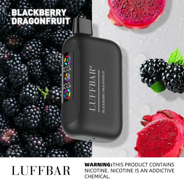 VASY LUFFBAR Dually 20000 Puffs Dual Digital Screen 50 мг перезаряжаемая одноразовая ручка для электронных сигарет с низким содержанием никотина оптом - CharmVape - 8