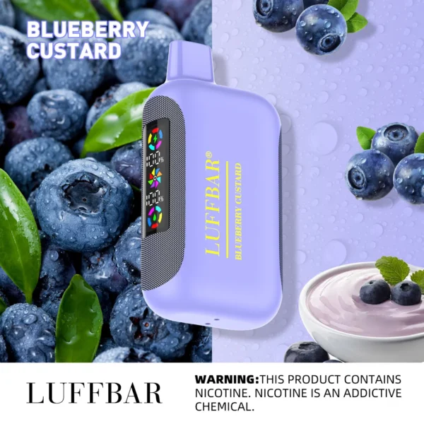 VASY LUFFBAR Dually 20000 Puffs Dual Digital Screen 50 мг перезаряжаемая одноразовая ручка для электронных сигарет с низким содержанием никотина оптом - CharmVape - 11