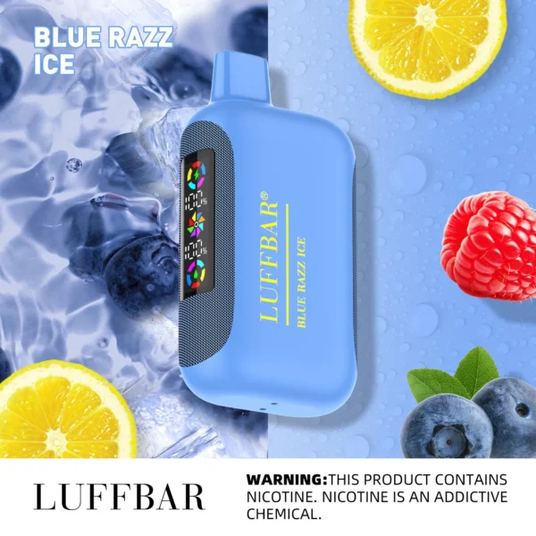 VASY LUFFBAR Dually 20000 Puffs Двойной цифровой экран 50 мг Перезаряжаемая одноразовая ручка для электронных сигарет с низким содержанием никотина Купить оптом - CharmVape - 12