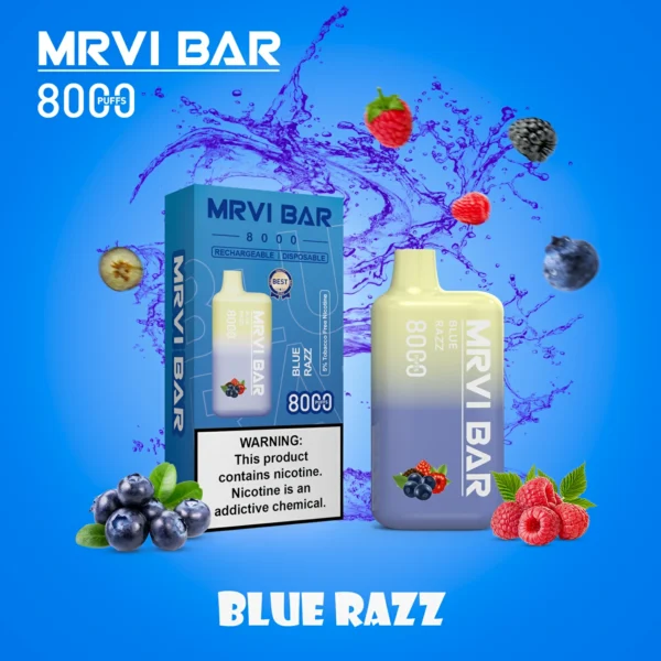 MRVI Bar Mr8000 Puffs 2% 3% 5% Vapes desechables recargables con bajo contenido de nicotina Compra a granel al por mayor - CharmVape - 4