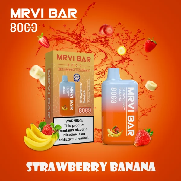 MRVI Bar Mr8000 Puffs 2% 3% 5% Vapes desechables recargables con bajo contenido de nicotina Compra a granel al por mayor - CharmVape - 8