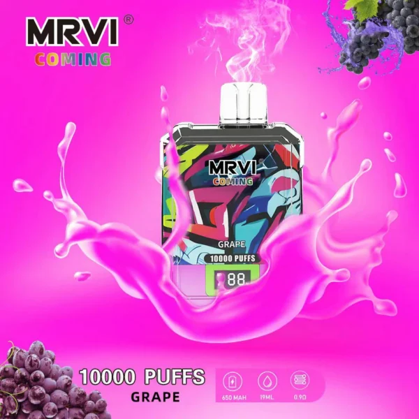 MRVI Coming 10000 Puffs Digital Screen 2% 3% 5% Χαμηλής περιεκτικότητας σε νικοτίνη επαναφορτιζόμενη μίας χρήσης στυλό Vapes Μαζική Αγορά Χονδρικής - CharmVape - 11