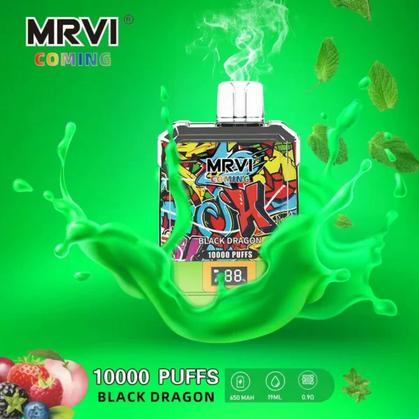 MRVI Coming 10000 Puffs Digital Screen 2% 3% 5% Χαμηλής νικοτίνης επαναφορτιζόμενη μίας χρήσης στυλό Vapes Μαζική Αγορά Χονδρικής - CharmVape - 3