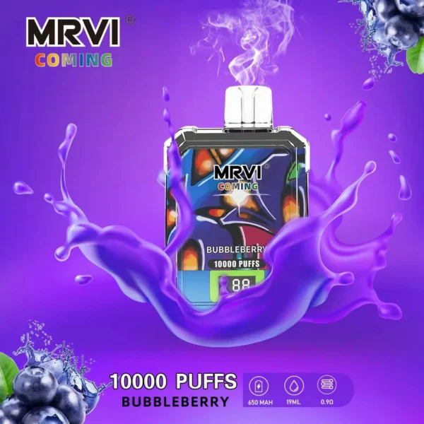 Ψηφιακή οθόνη MRVI Coming 10000 Puffs 2% 3% 5% Επαναφορτιζόμενη μίας χρήσης χαμηλής περιεκτικότητας σε νικοτίνη στυλό Vapes Μαζική Αγορά Χονδρικής - CharmVape - 4