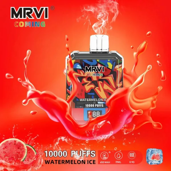 MRVI Coming 10000 Puffs Digital Screen 2% 3% 5% Χαμηλής νικοτίνης επαναφορτιζόμενη μίας χρήσης στυλό Vapes Μαζική Αγορά Χονδρικής - CharmVape - 6