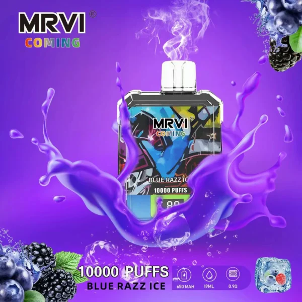 Ψηφιακή οθόνη MRVI Coming 10000 Puffs 2% 3% 5% Επαναφορτιζόμενη αναλώσιμη πένα χαμηλής νικοτίνης Μαζική Αγορά Χονδρικής - CharmVape - 9