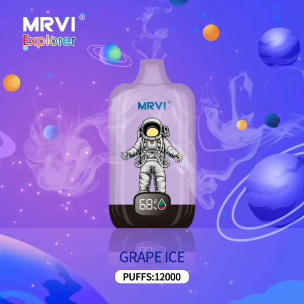 MRVI Explorer 12000 Puffs Schermo digitale 2% 3% 5% Penna per vaporizzatori usa e getta ricaricabile a basso contenuto di nicotina Bulk Acquista all'ingrosso - CharmVape - 3