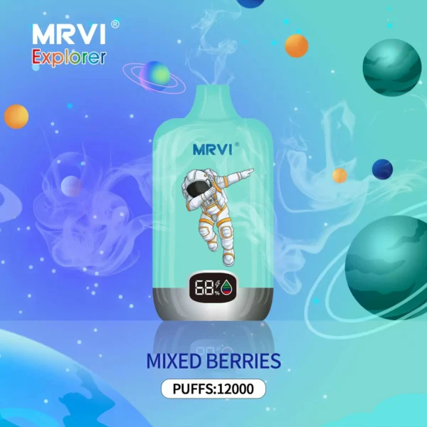 MRVI Explorer 12000 Puffs Schermo digitale 2% 3% 5% Penna per vapes monouso ricaricabile a basso contenuto di nicotina Bulk Acquista all'ingrosso - CharmVape - 4