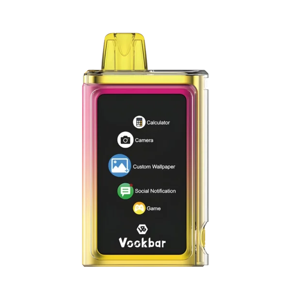 Vookbar Cyber ​​Pro 30000 Puffs Подвійний сітчастий сенсорний екран 0% 2% 3% 5% Перезаряджуваний одноразовий вейп-ручка з низьким вмістом нікотину Купуйте оптом - CharmVape - 8