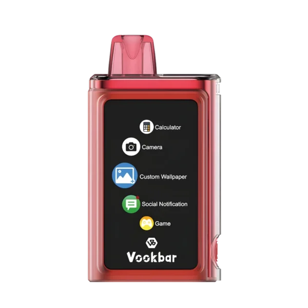 Vookbar Cyber ​​Pro 30000 Puffs Подвійний сітчастий сенсорний екран 0% 2% 3% 5% Перезаряджуваний одноразовий вейп-ручка з низьким вмістом нікотину Купуйте оптом - CharmVape - 10