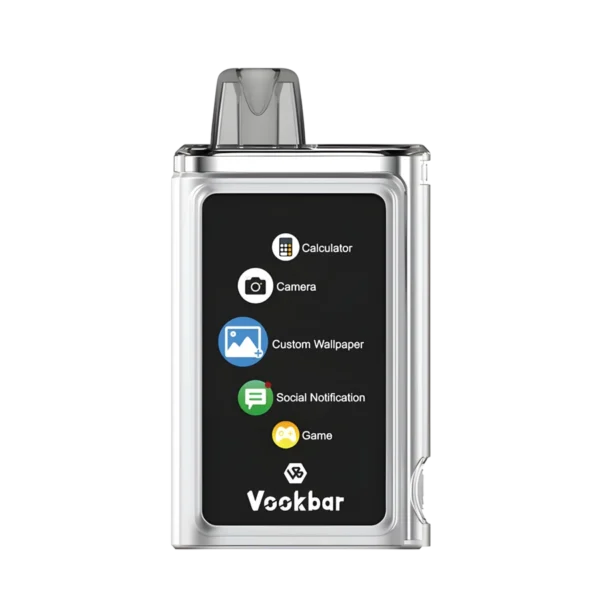 Vookbar Cyber ​​Pro 30000 Puffs Dual Mesh Touch Screen 0% 2% 3% 5% Перезаряджуваний одноразовий вейп-ручка з низьким вмістом нікотину Купуйте оптом - CharmVape - 2